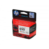 HP 650 Tri-color Original Ink Advantage Cartridge(CZ102AE)