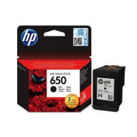 HP 650 Black Original Ink Advantage Cartridge(CZ101AE)