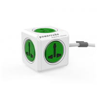 PowerCube - Extented Universal Plug UK - Green